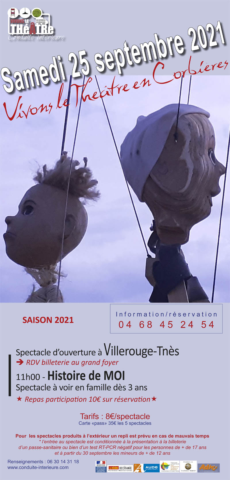 Vivons le théâtre en Corbières Minervois